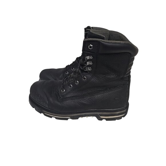 Dakota Men's 8" 529 Steel Toe Steel Plate Inj. Welt Work Boots Black Size 12M - Picture 5 of 7